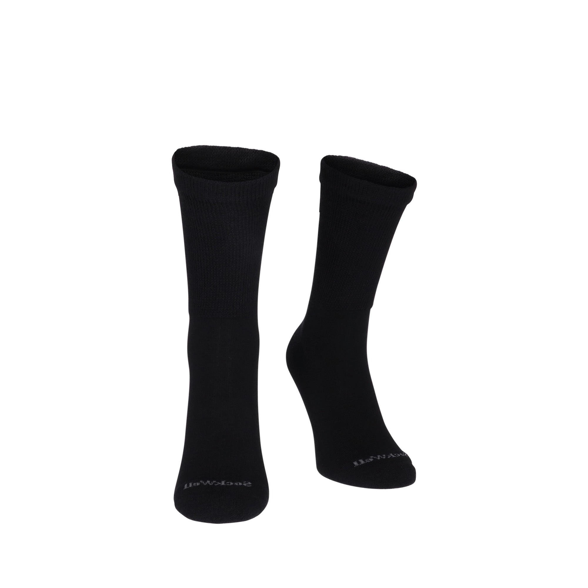 Womens Diabetic Extra Easy Black 900 Socks