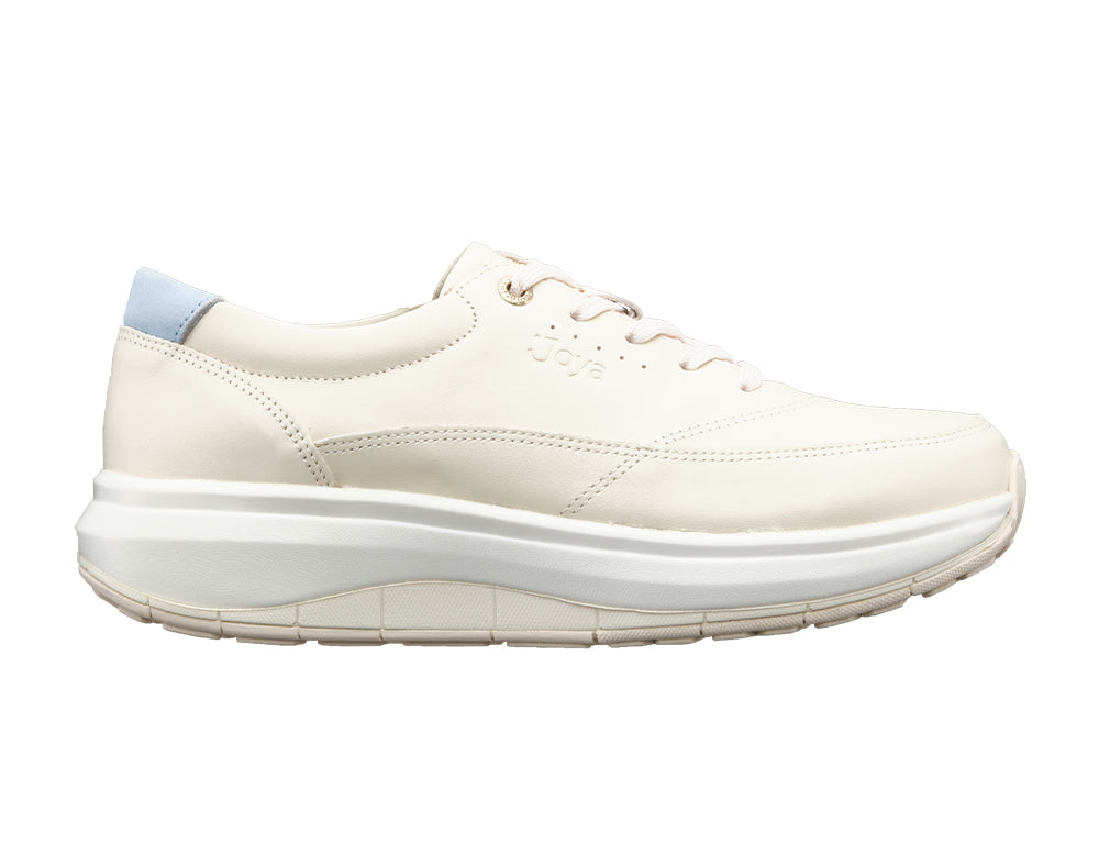 Womens Wave Wide-Fit Zip Venice White Shoes