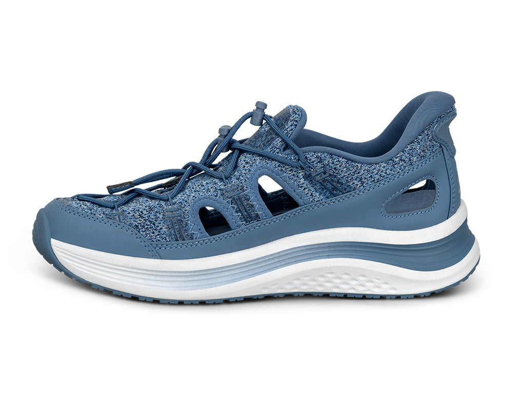 Womens Hands-Free Venus Blue Hiking Sandals