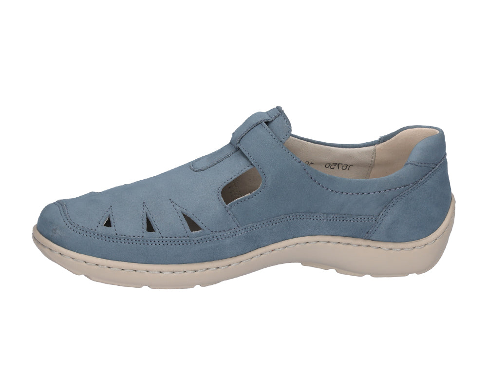 Womens Stretch Henni Denver Denim Blue Shoes