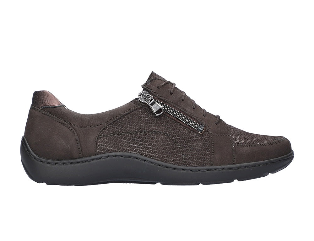Womens Lightweight Henni Lace Planet Brown Shoes