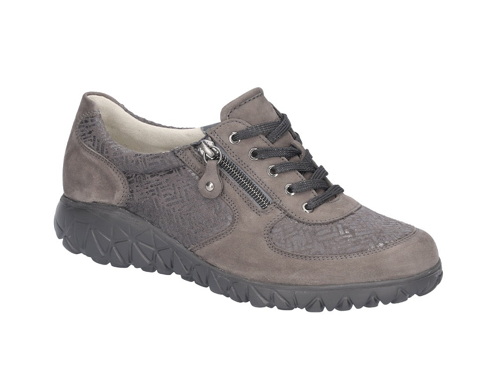 Womens Stretch Havy Brown/Carbon Trainers