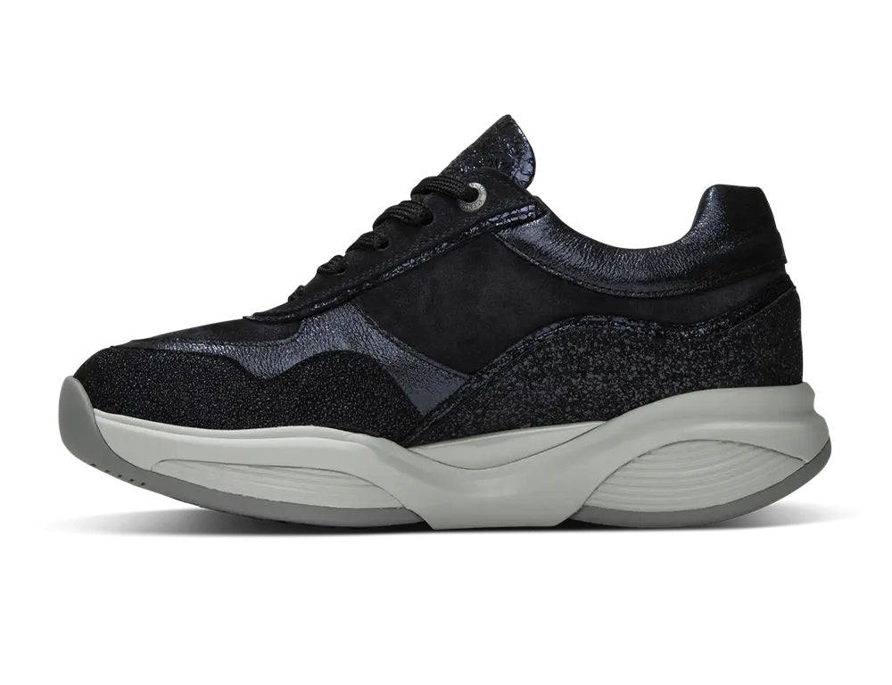 Womens Zip Close SWX11 Navy Trainers