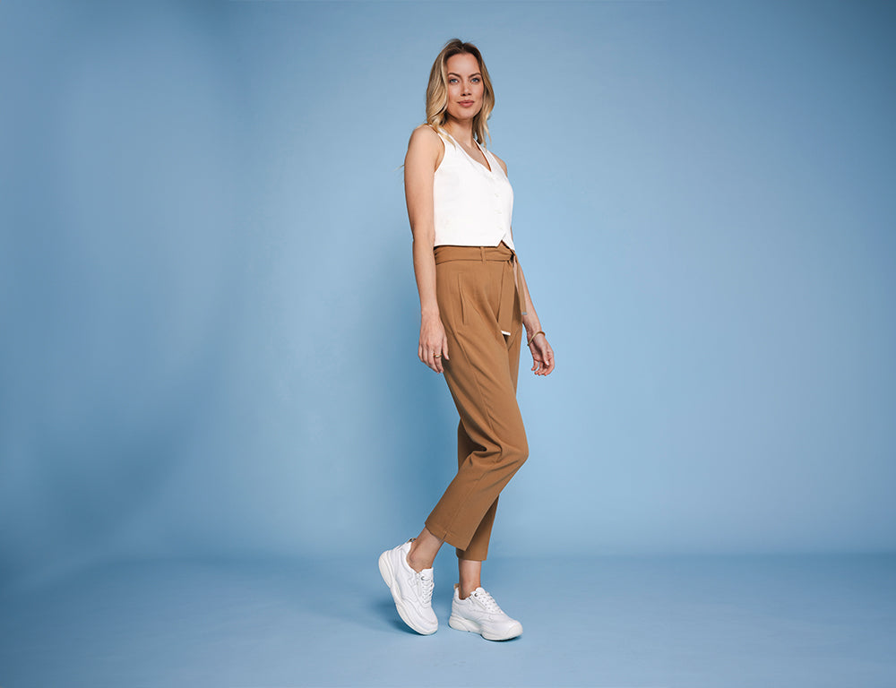 Womens Stretchwalker SWX21 White Trainers