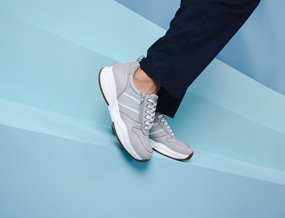 Mens Stretchwalker SWX3 Grey Trainers
