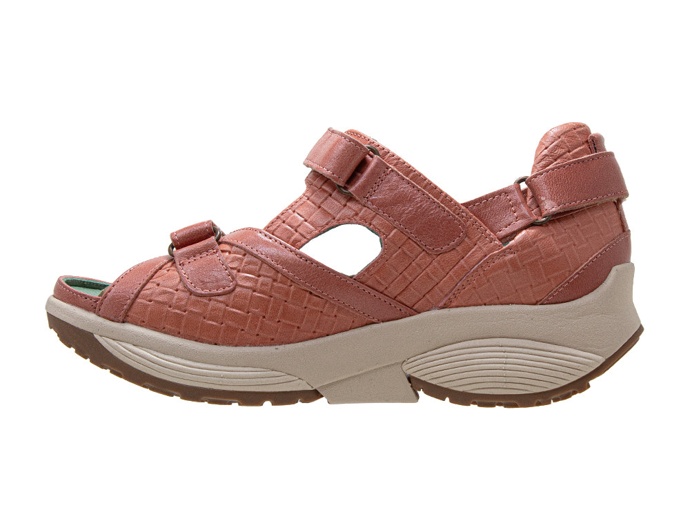 Xsensible Womens Pluto Antique Pink Sandals ShoeMed