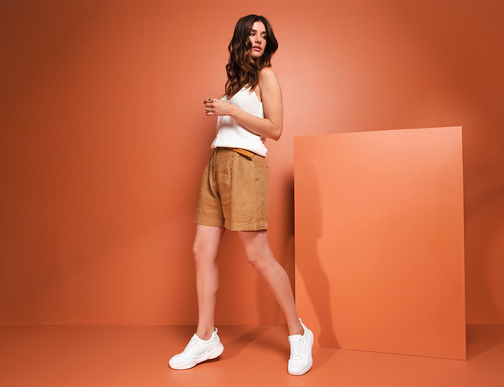 Womens Stretchwalker SWX21 White Trainers