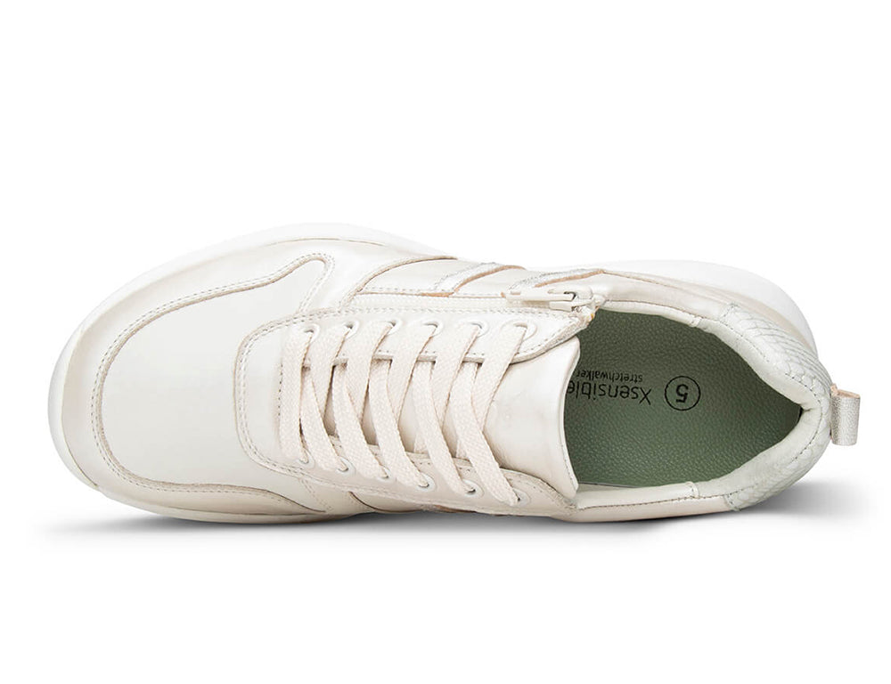 Xsensible Womens Stretchwalker SWX3 Pearl Trainers ShoeMed