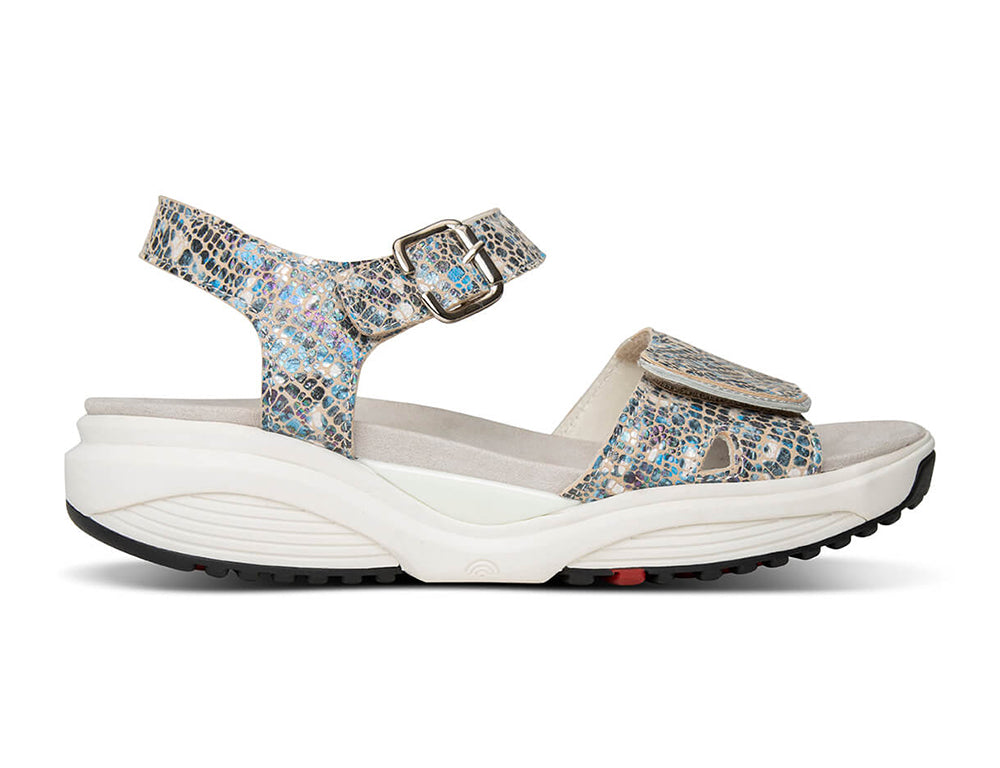 Xsensible Womens Skala Denim Combi Sandals ShoeMed