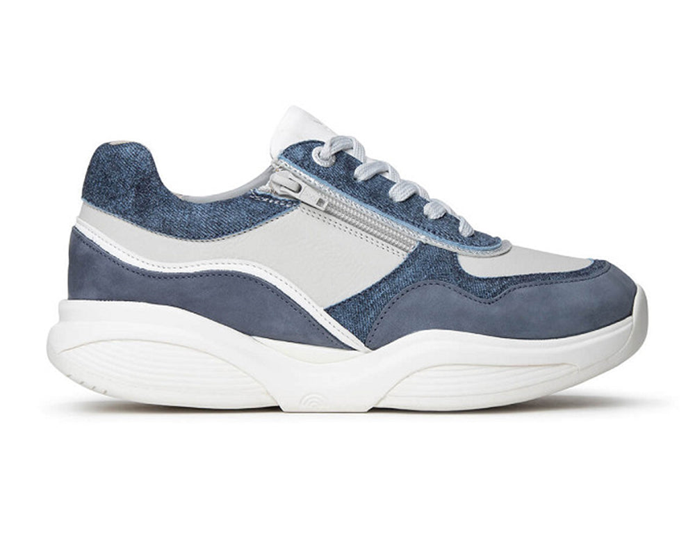 Womens Zip Close SWX11 Denim Trainers