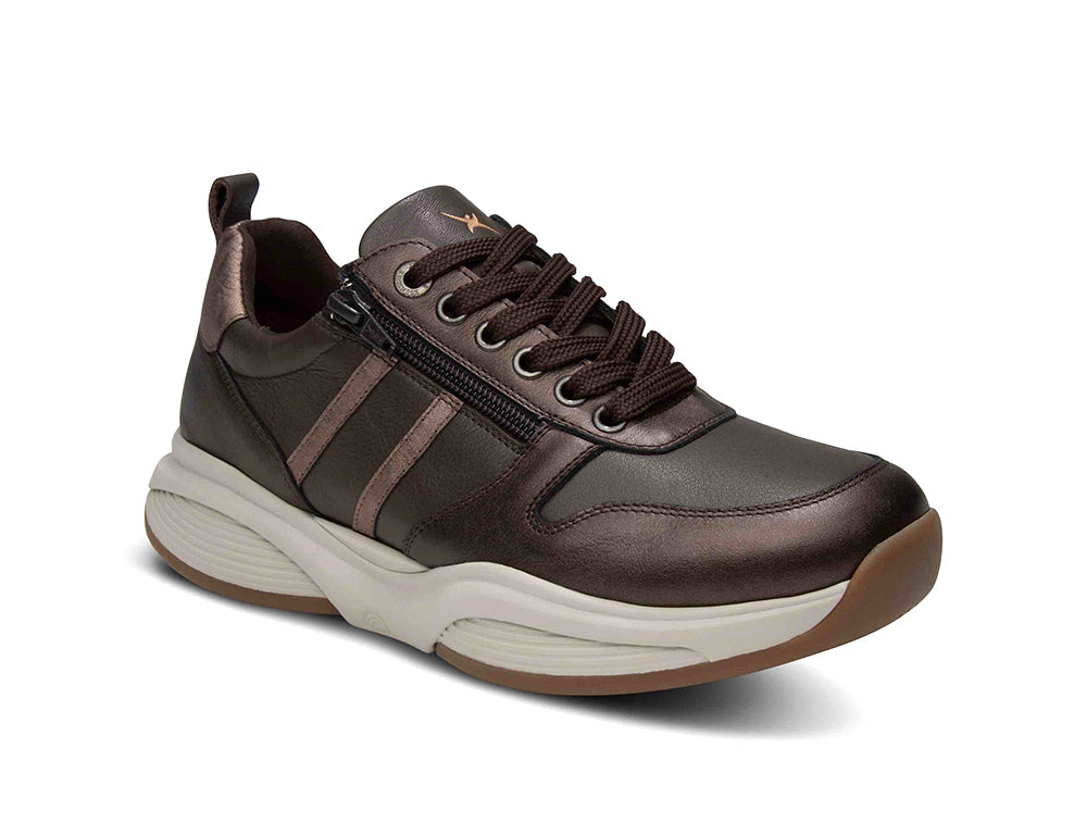 Xsensible Womens Stretchwalker SWX3 Dark Brown Trainers ShoeMed