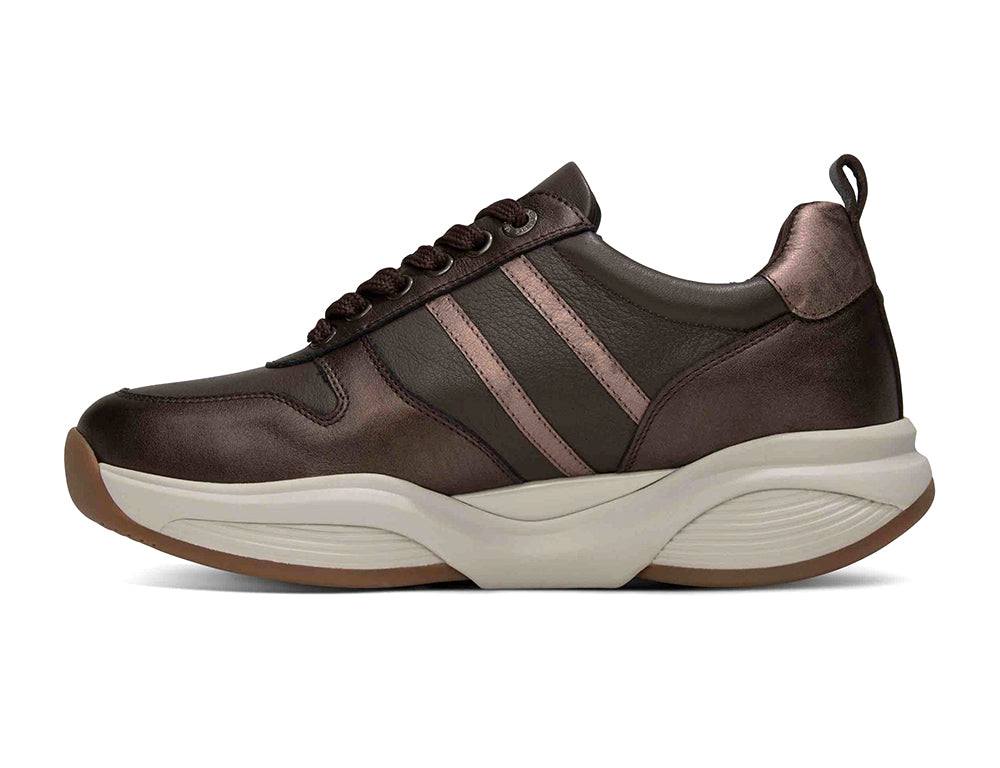 Xsensible Womens Stretchwalker SWX3 Dark Brown Trainers ShoeMed
