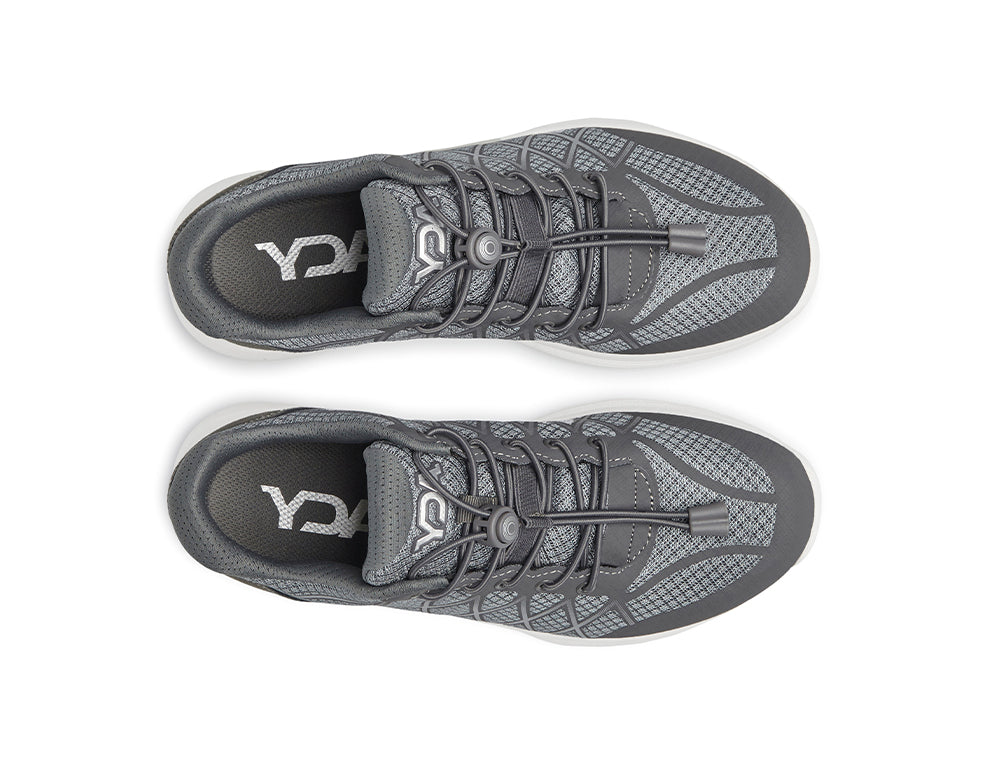 YDA Extra Wide Vault 2 Grey Trainers