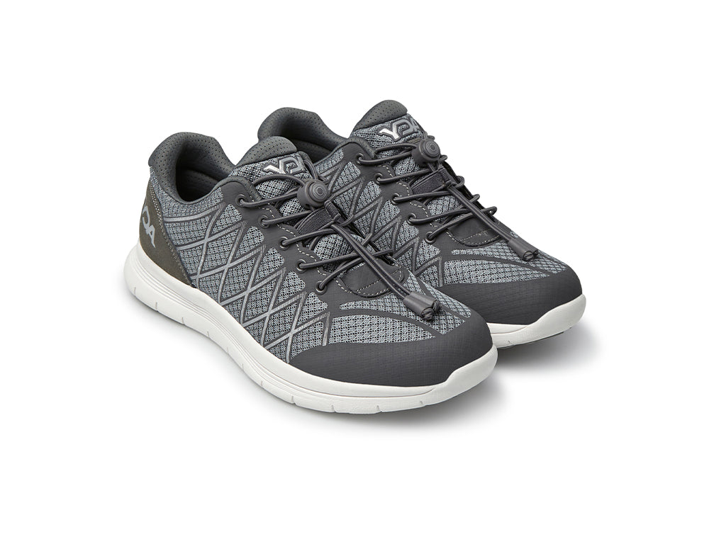 YDA Extra Wide Vault 2 Grey Trainers