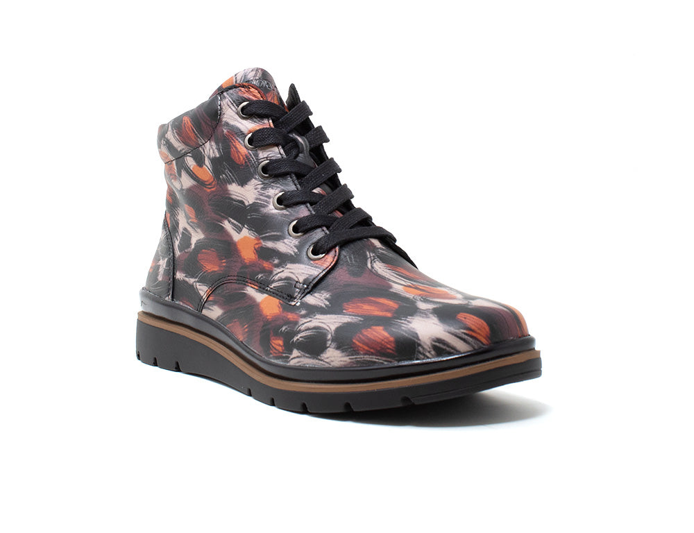 Womens Zip Gallery Paint Eston Boots