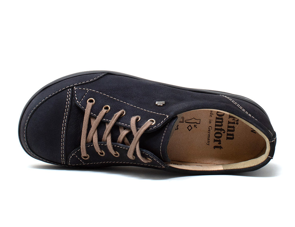 Womens Finnamic Ikebukuro Rodeobuk Schwarz Shoes
