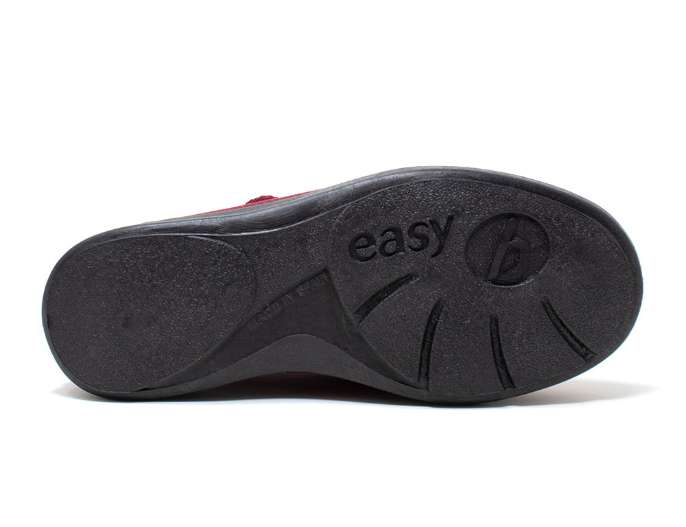 Womens Adjustable Tern Burgundy Slippers