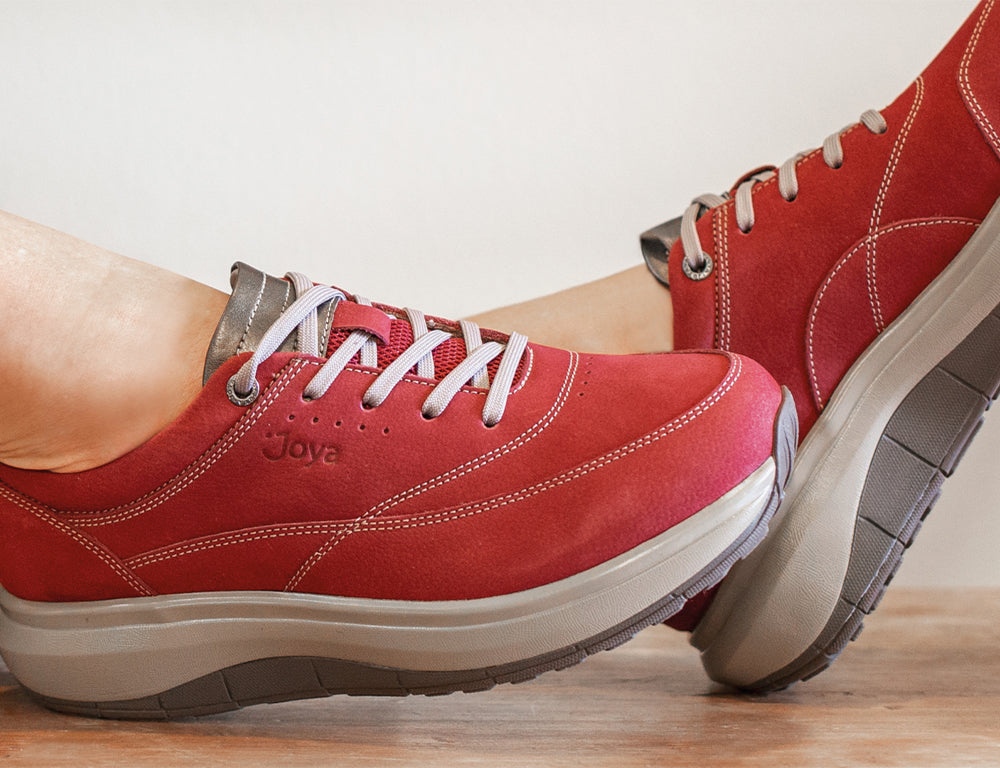 Womens Wave Wide-Fit Venice Red Shoes