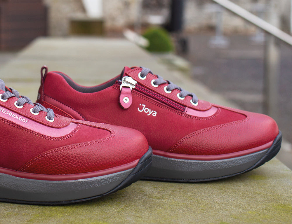 Womens Senso Zip Laura Red Shoes