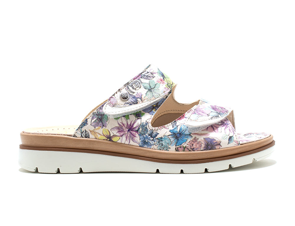 Womens Adjustable Glory Bianco Madame Sandals