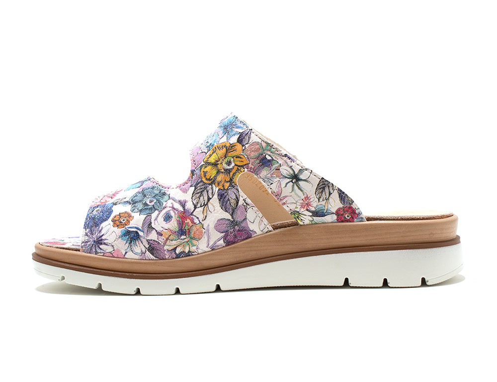 Womens Adjustable Glory Bianco Madame Sandals