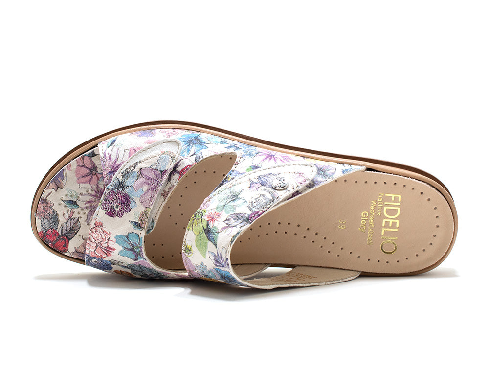 Womens Adjustable Glory Bianco Madame Sandals