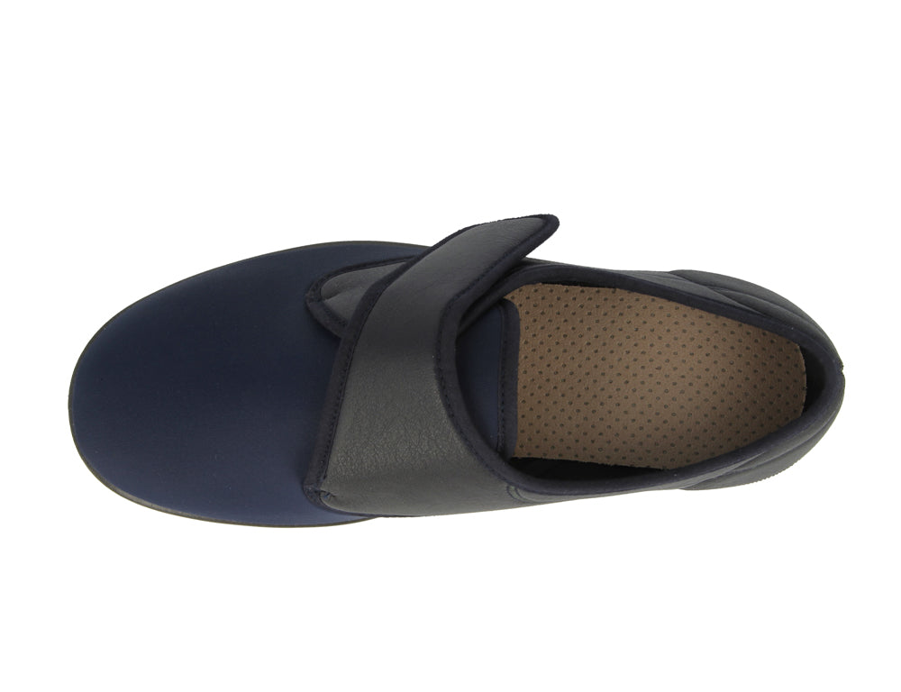 Easy B Carlton Navy 2V ShoeMed
