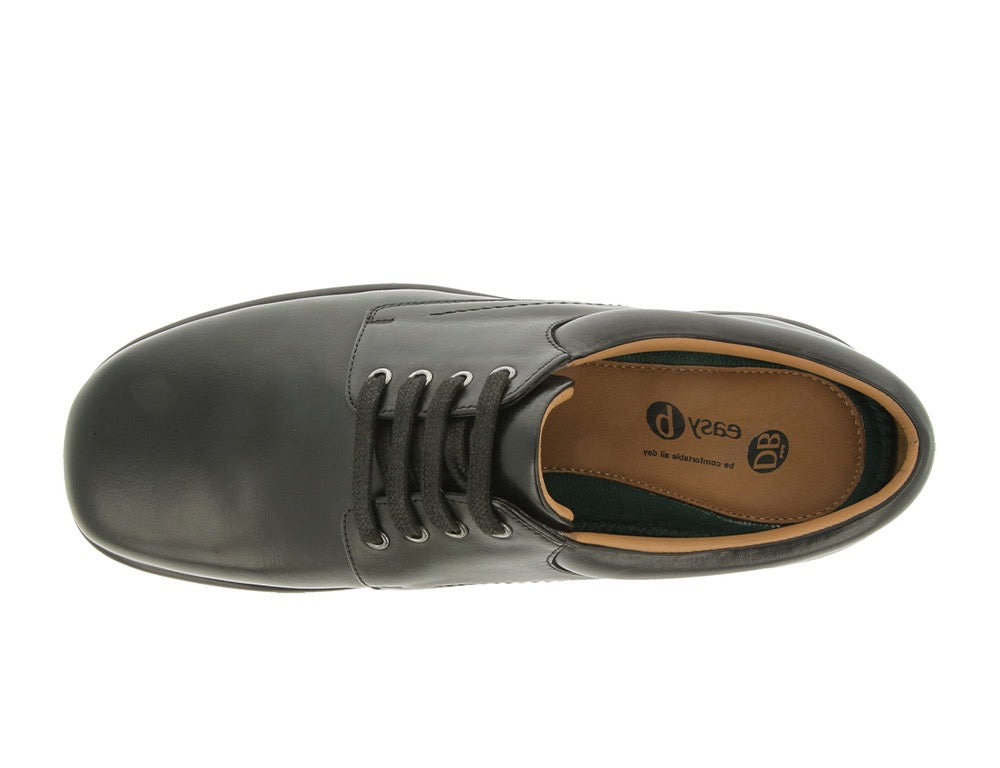 DB Wider Fit Shoes Bob Black ShoeMed