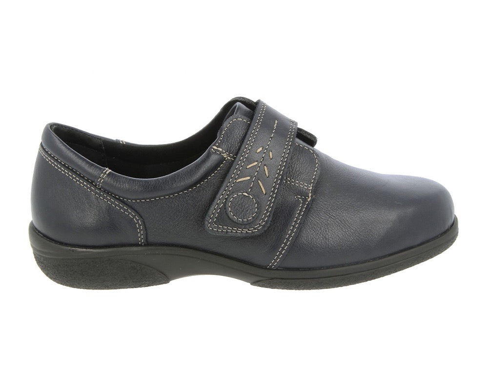 DB Wider Fit Shoes Rory Navy ShoeMed