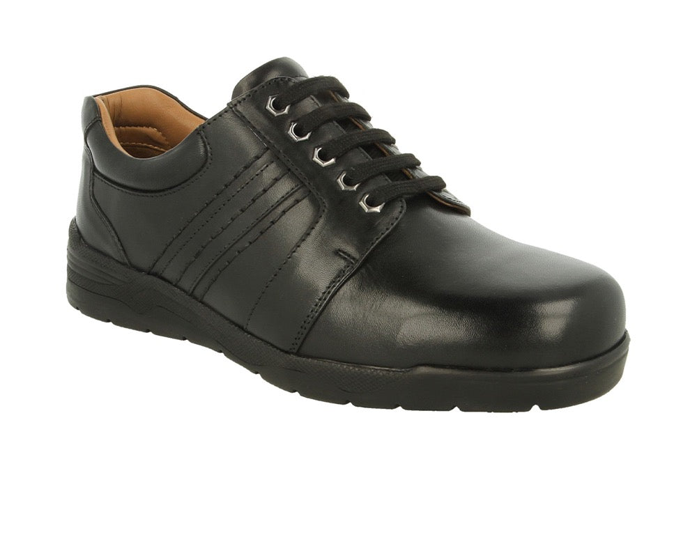 DB Wider Fit Shoes Derek Black ShoeMed