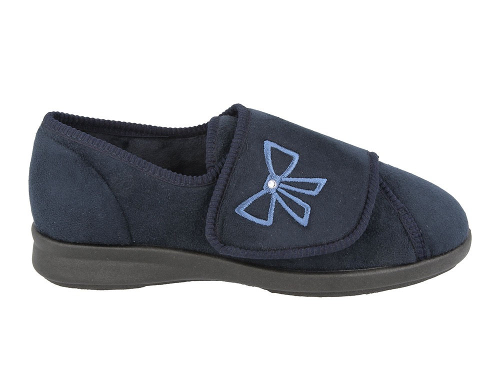 DB Wider Fit Shoes Keeston Navy ShoeMed