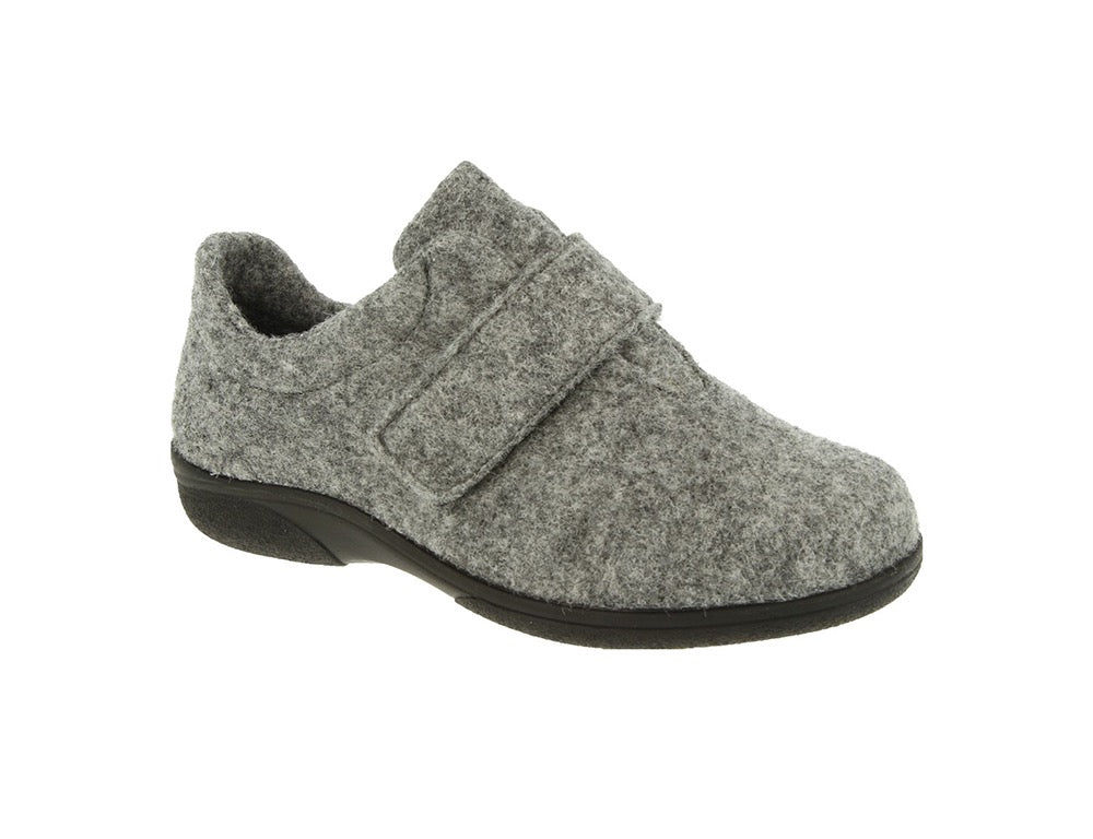 DB Wider Fit Shoes Hawk Grey ShoeMed