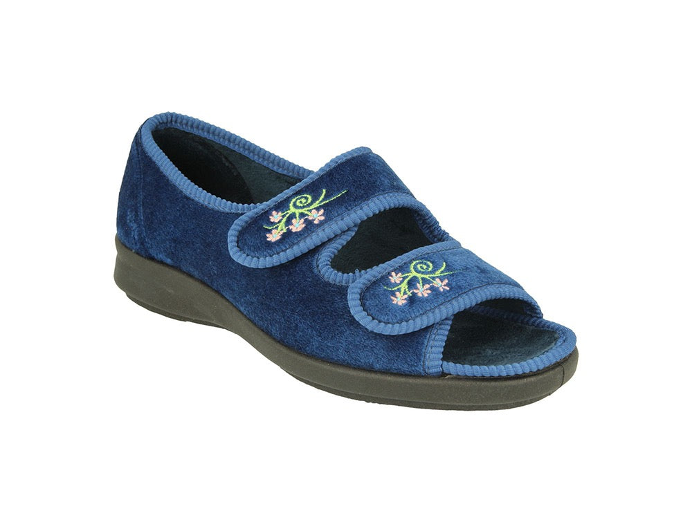DB Wider Fit Shoes Ace 2 Navy ShoeMed