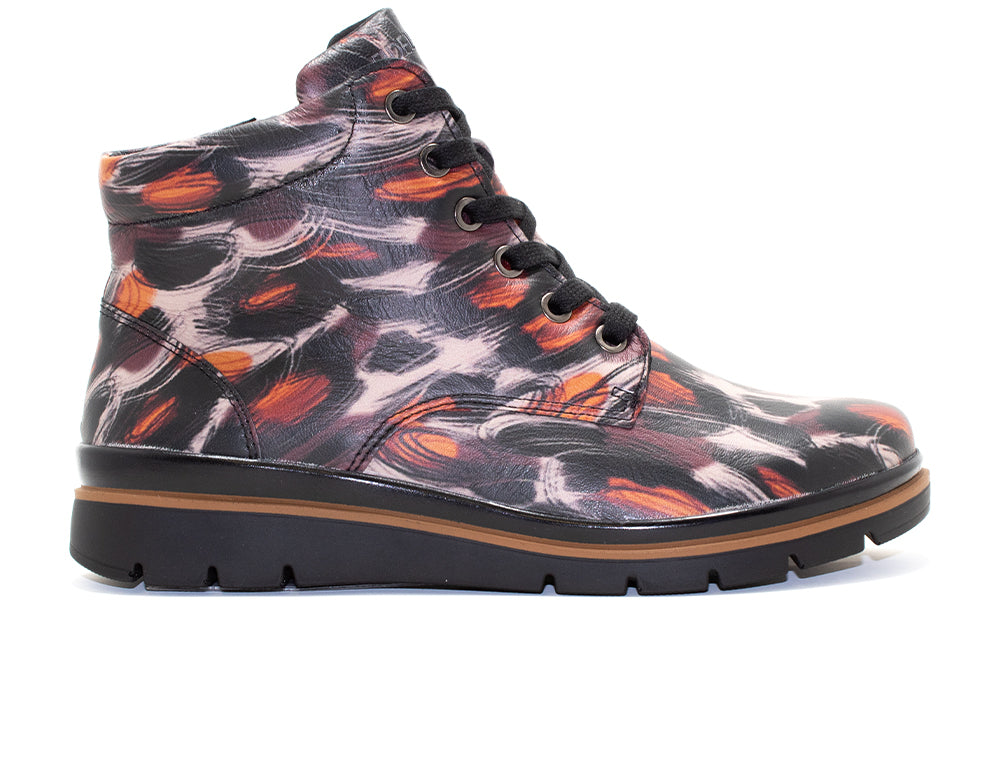 Womens Zip Gallery Paint Eston Boots