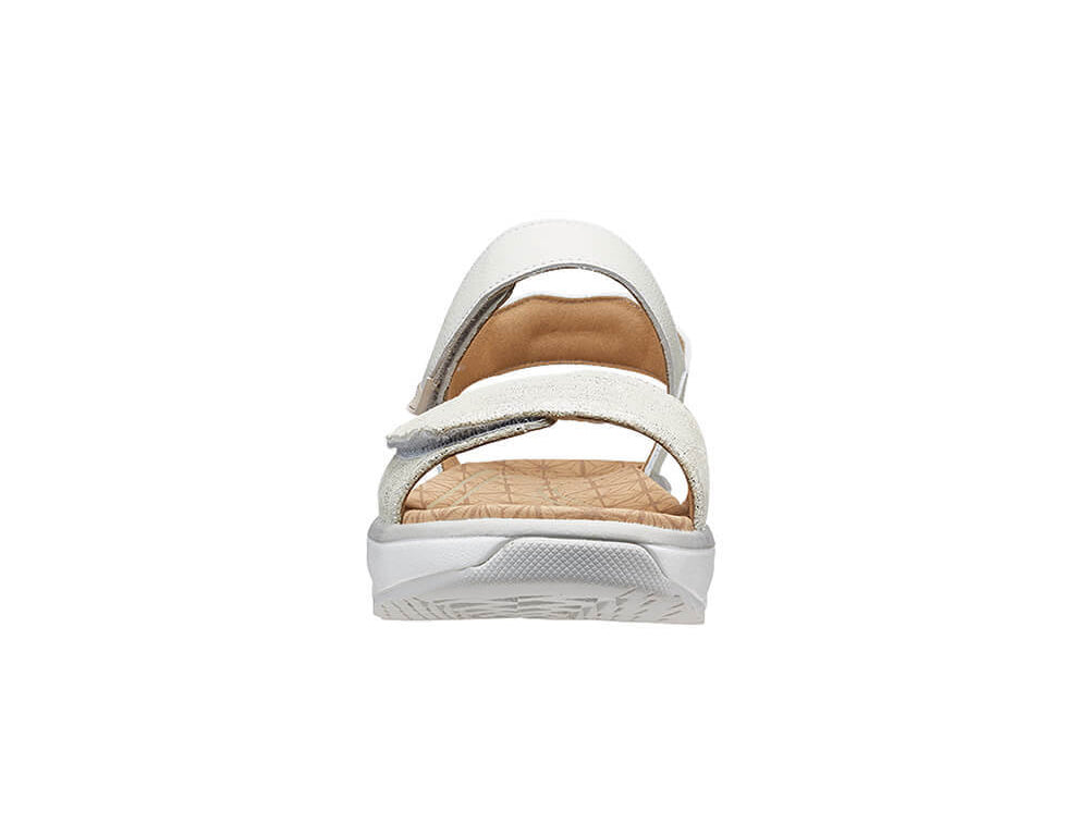 Joya Flores Beige Metallic ShoeMed
