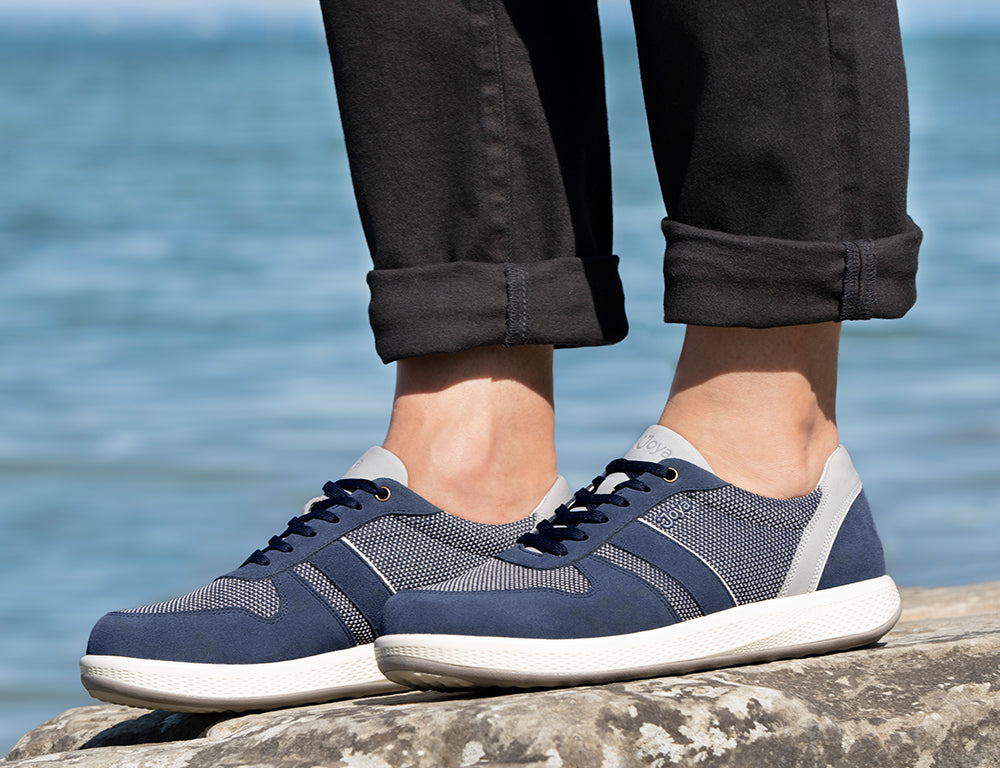 Mens Nuvola Sven Blue Trainers