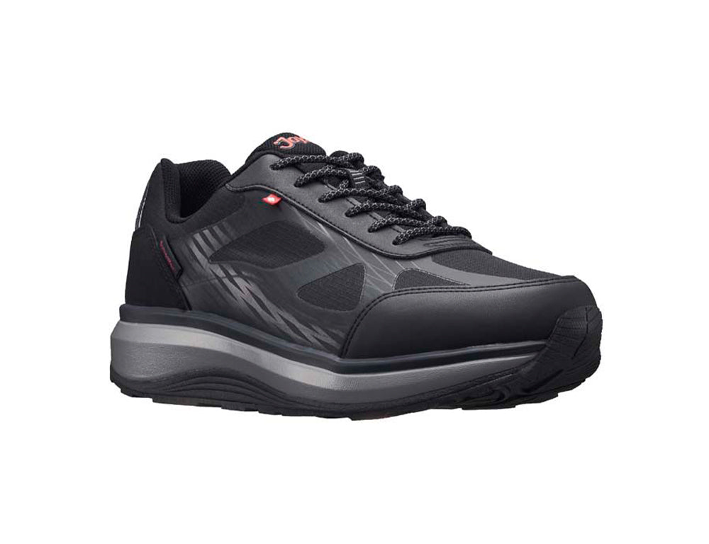 Mens Wave Wide-Fit Waterproof Cancun II Black Trainers