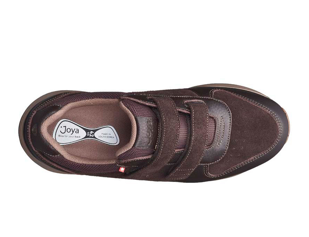 Mens Active Dynamo Strap Brown Black Trainers