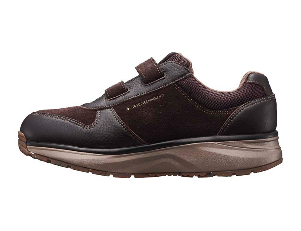 Mens Active Dynamo Strap Brown Black Trainers