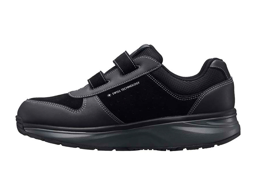 Mens Active Dynamo Strap Black Trainers