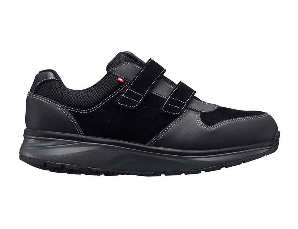 Mens Active Dynamo Strap Black Trainers