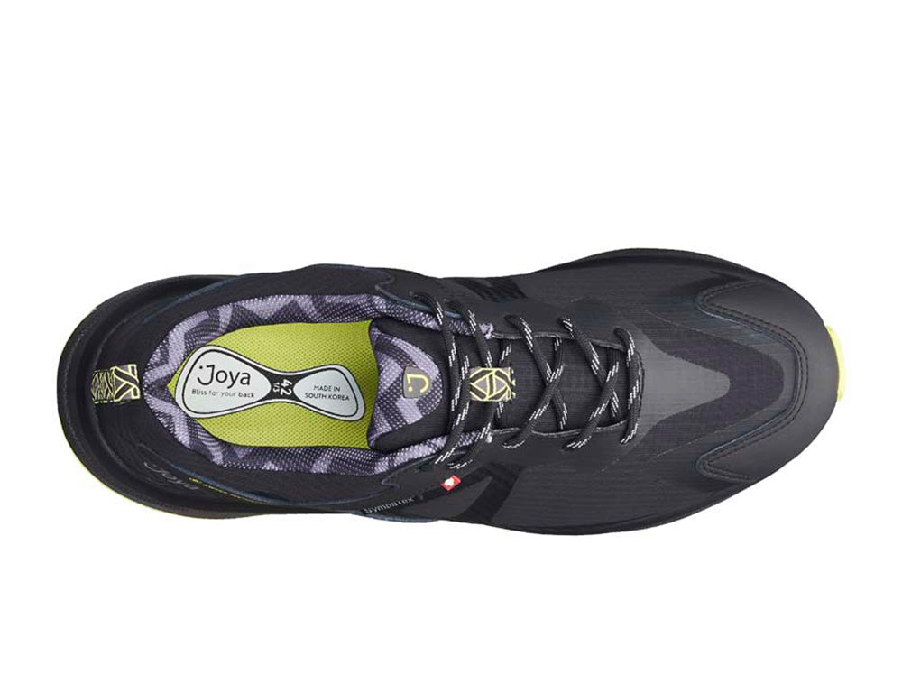 Mens Active Waterproof Veloce Black Trainers