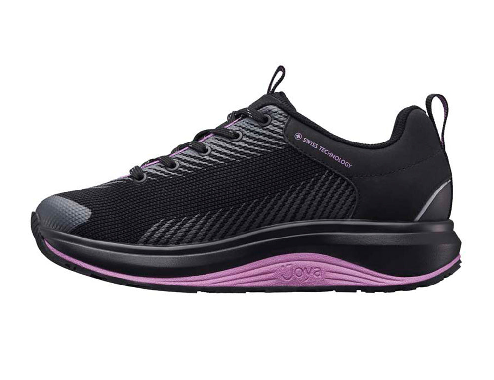 Womens Wave Wide-Fit Maui Black Trainers