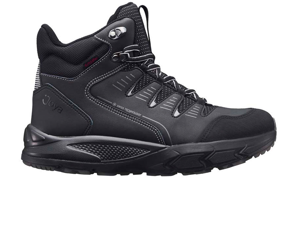 Womens Active Waterproof Sierra Black Hiking Shoes