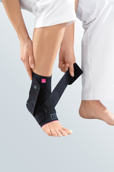 Medi Levamed Active Right Ankle Support Silver ShoeMed
