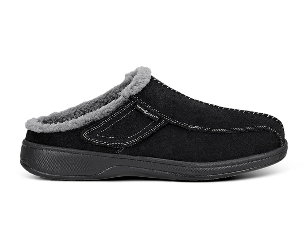Mens Hands-Free Asheville Black House Shoes