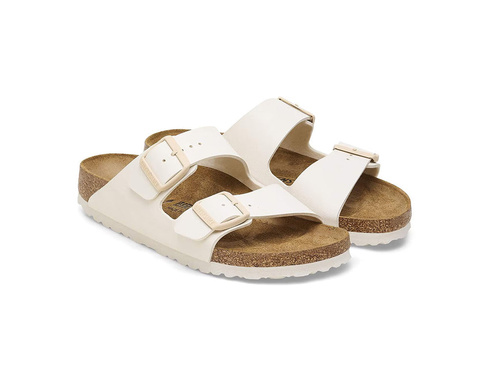 Arizona Birko-Flor Eggshell Sandals
