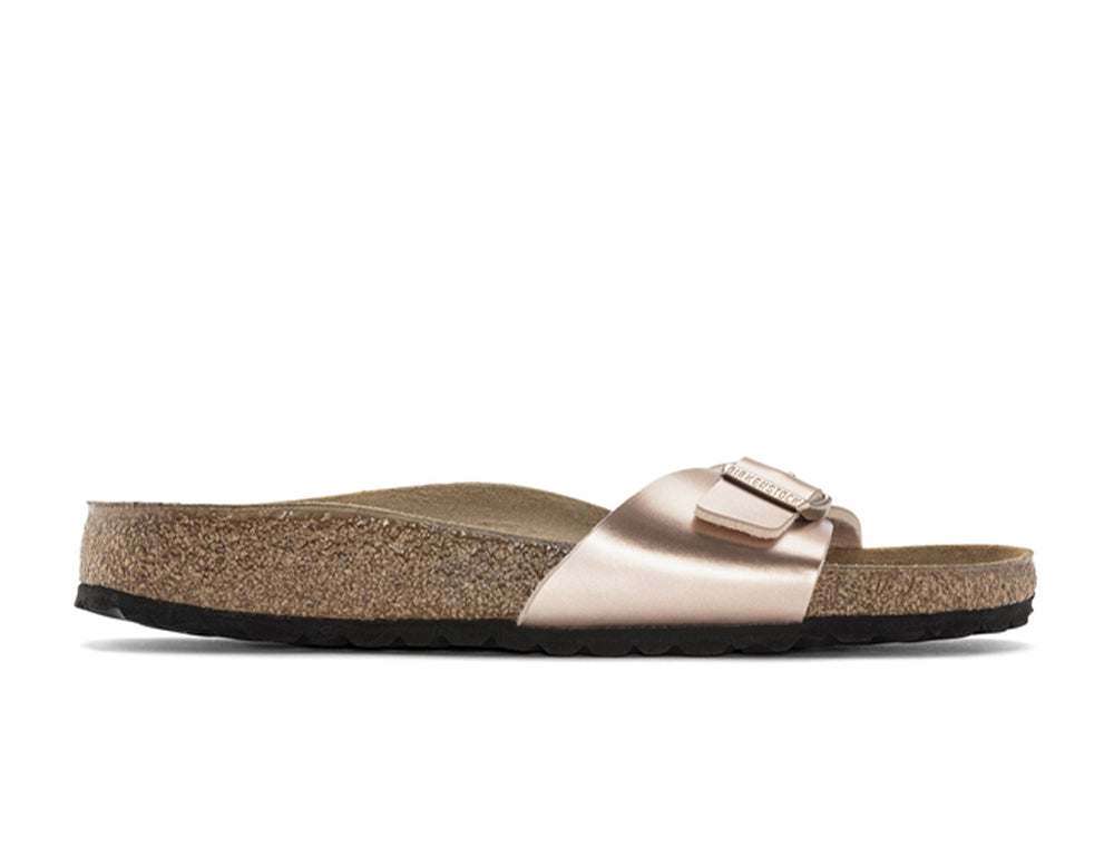 Womens Madrid Birko-Flor Copper Sandals