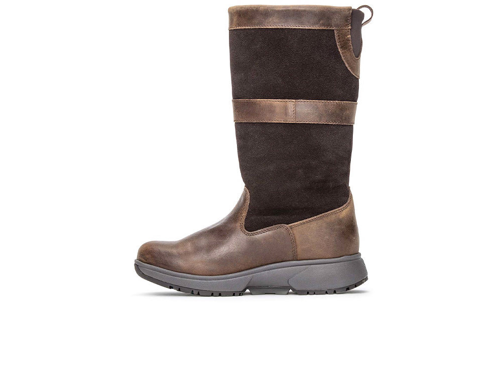 Womens Waterproof Cork Brown Wellies