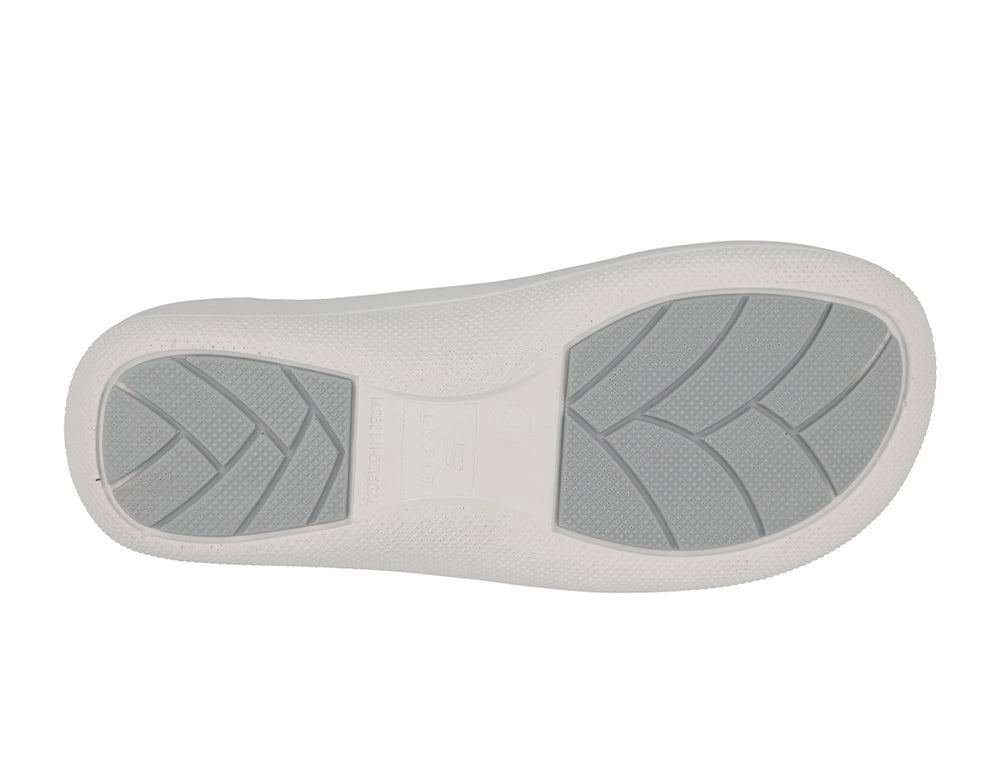 Womens Wide Fit Talala Navy Felt Slippers